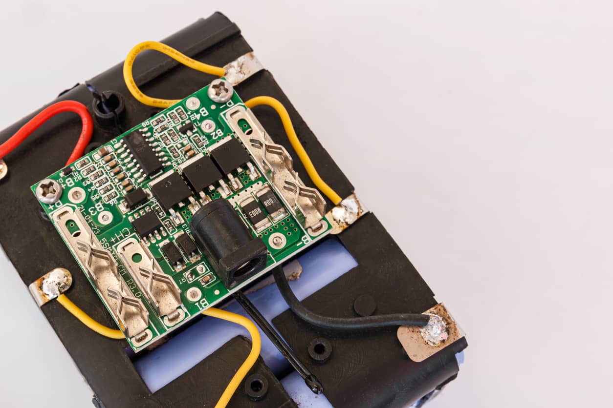 BMS or battery management system for cordless drill battery Matric Group