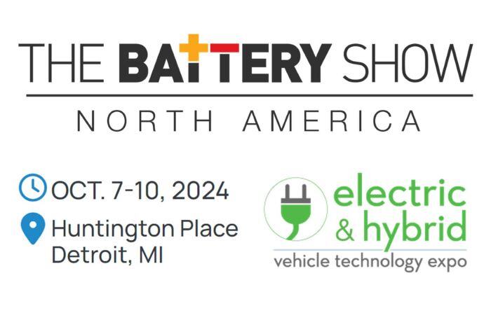 battery show | electric and hybrid vehicle technology expo logos