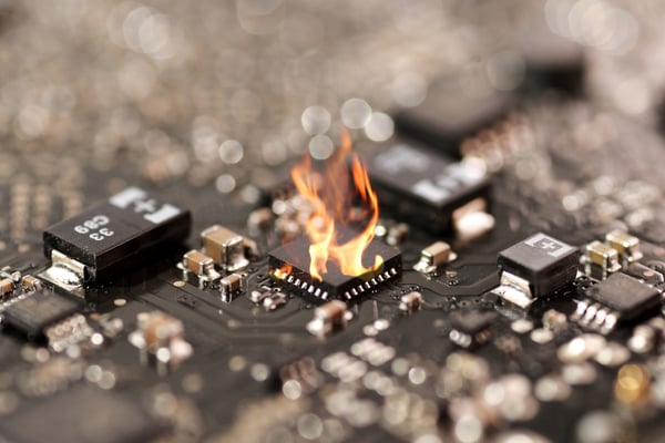 common pcb defects what causes a circuit board to burn