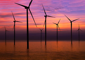 projekt morskiej turbiny wiatrowej