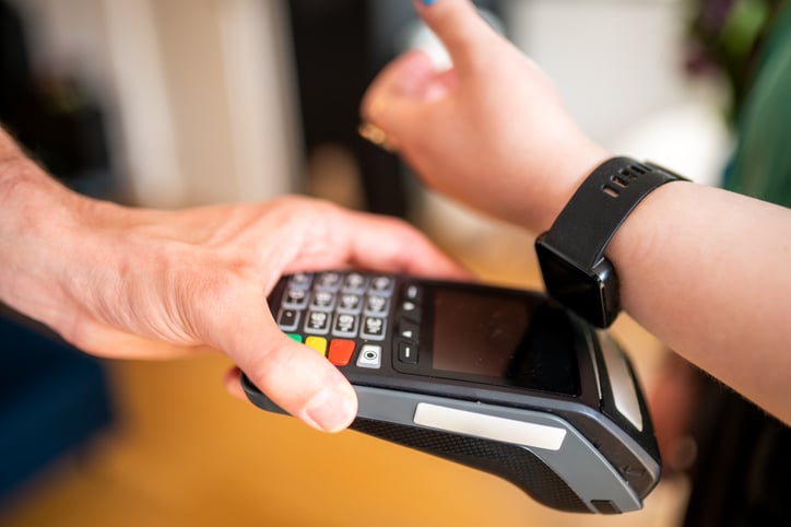 payment processing with smartwatch
